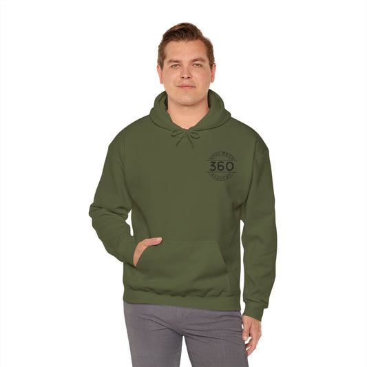 360 Military green Academy  Hooded Sweatshirt